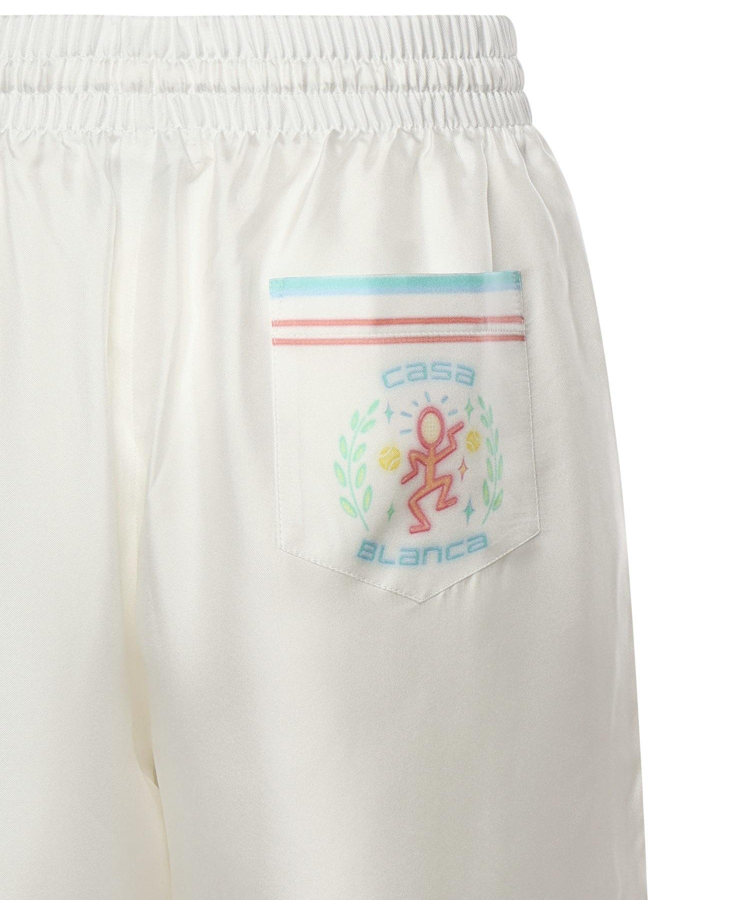 Shorts Dance Joy in seta MSP26TR339 01 CASABLANCA 