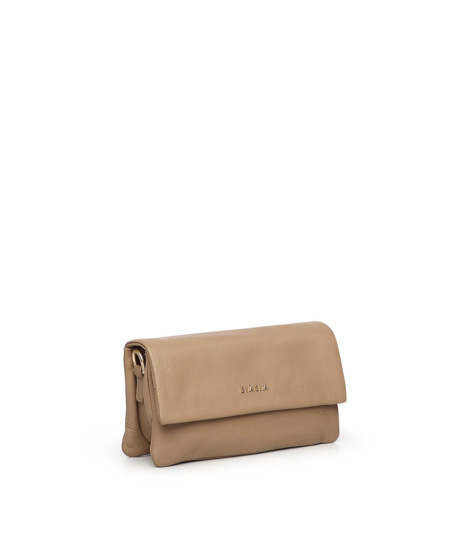 Borsa a tracolla in pelle BIBP9F901 CAMEL BIASIA 