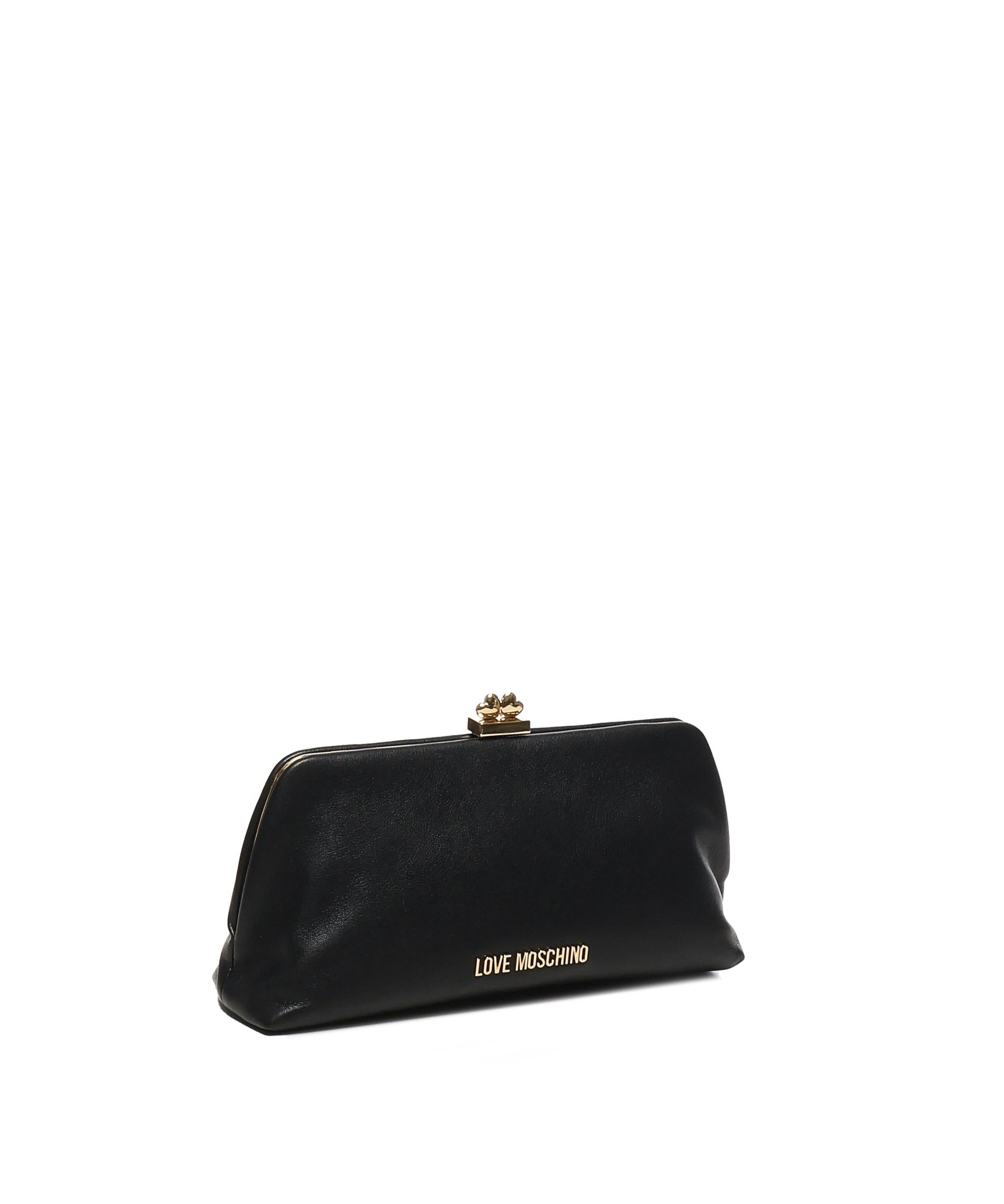 Pochette con logo JC4287PP0MKP0 000 LOVE MOSCHINO 
