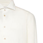 Camicia Dandy in lino M75CAMH11TET0I026 01NN ELEVENTY 