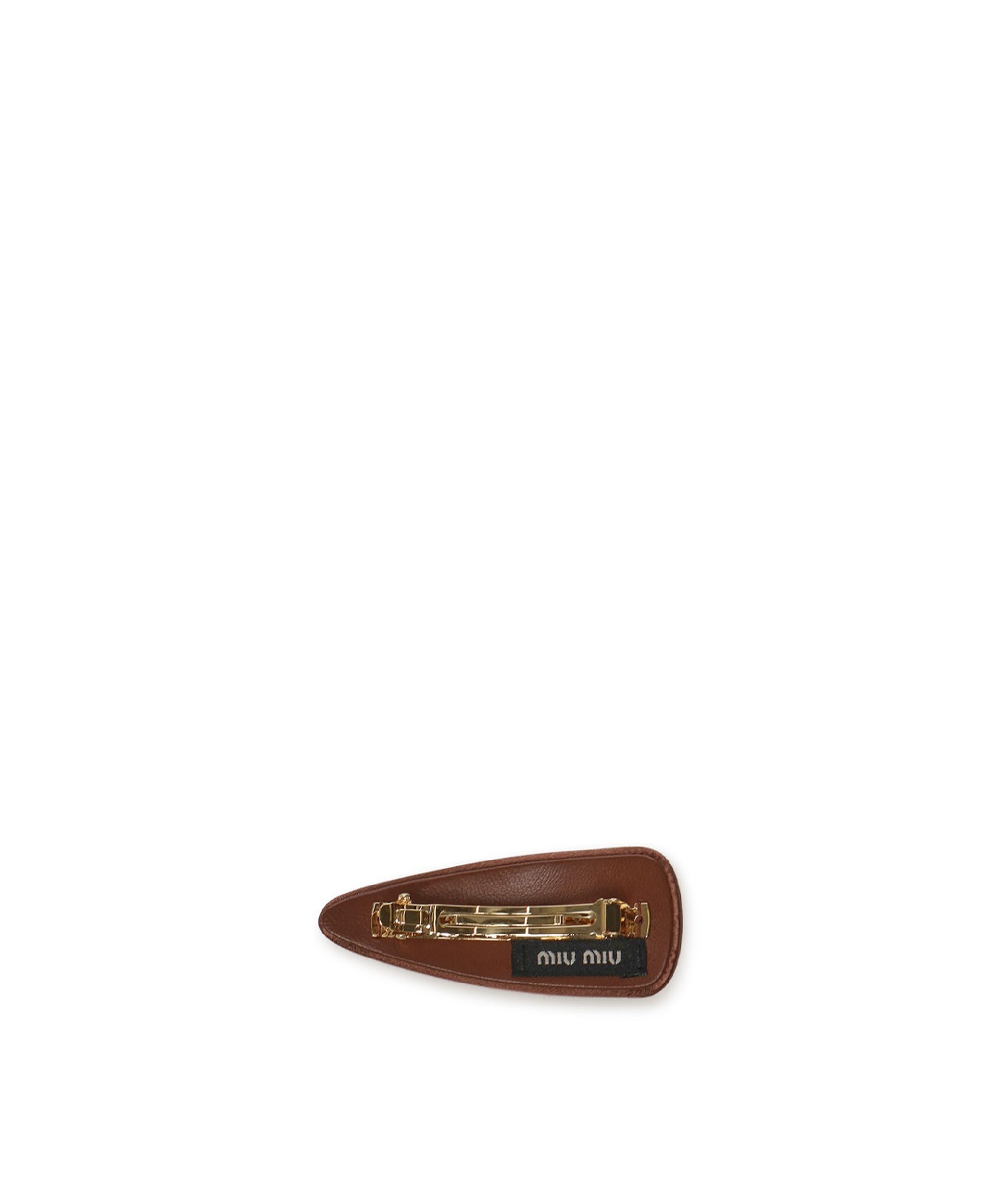 Fermaglio in raso 5IF092 049F0324 MIU MIU 