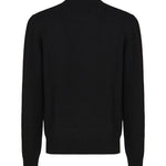 Maglia girocollo in lana con etichetta logata GXO39T JEMQ4N0000 DOLCE & GABBANA 