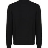 Maglia girocollo in lana con etichetta logata GXO39T JEMQ4N0000 DOLCE & GABBANA 