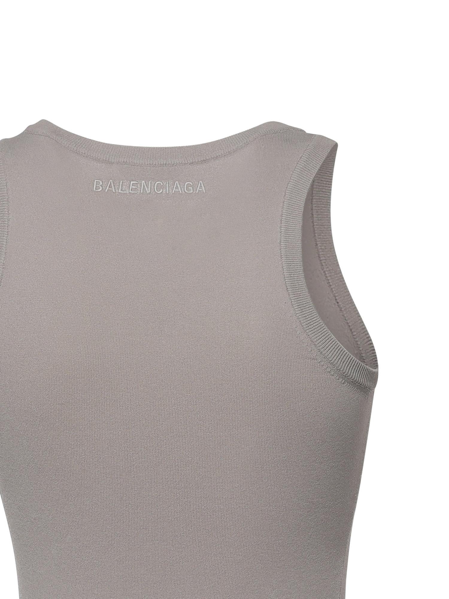 Canotta in maglia di viscosa 870175 T53471013 BALENCIAGA 