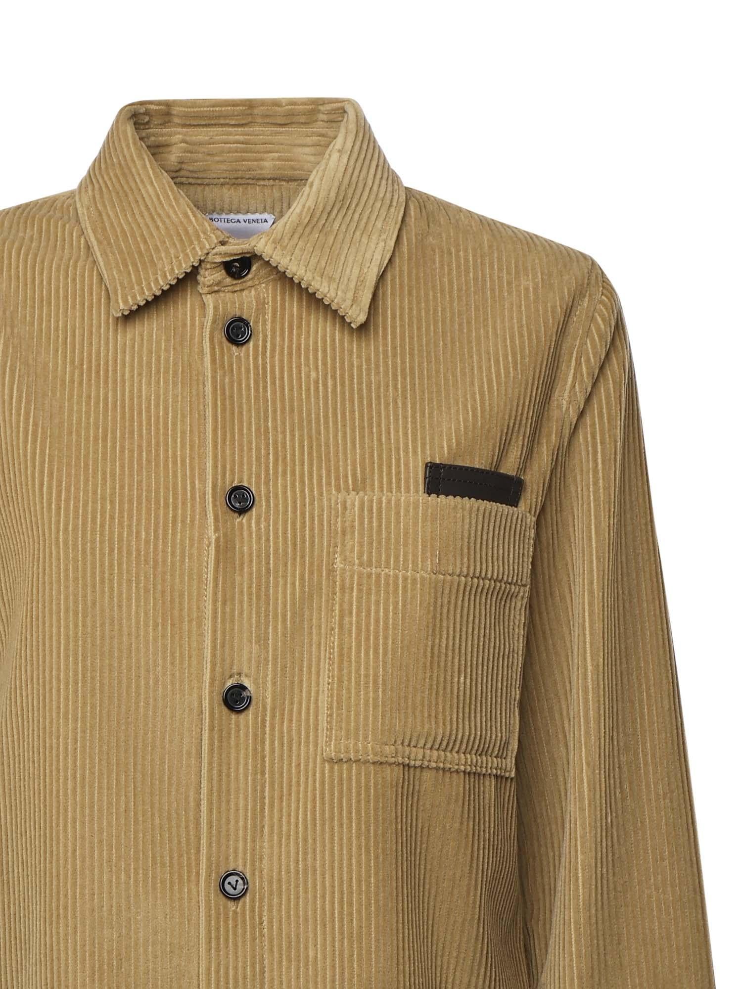 Camicia in velluto a coste 845556 V4CY01434 BOTTEGA VENETA 