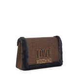 Borsa a tracolla con logo JC4388PP0NKH1 00A LOVE MOSCHINO 