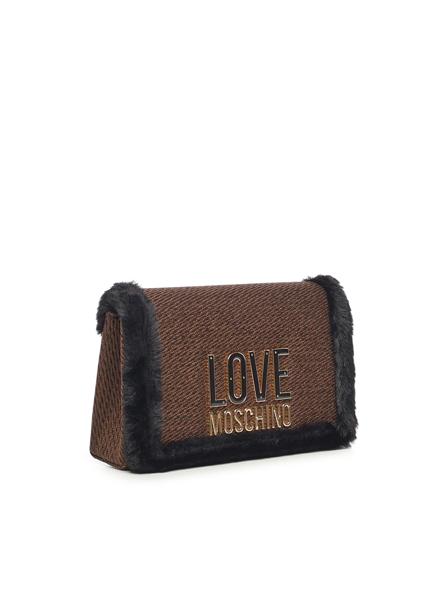 Borsa a tracolla con logo JC4388PP0NKH1 00A LOVE MOSCHINO 