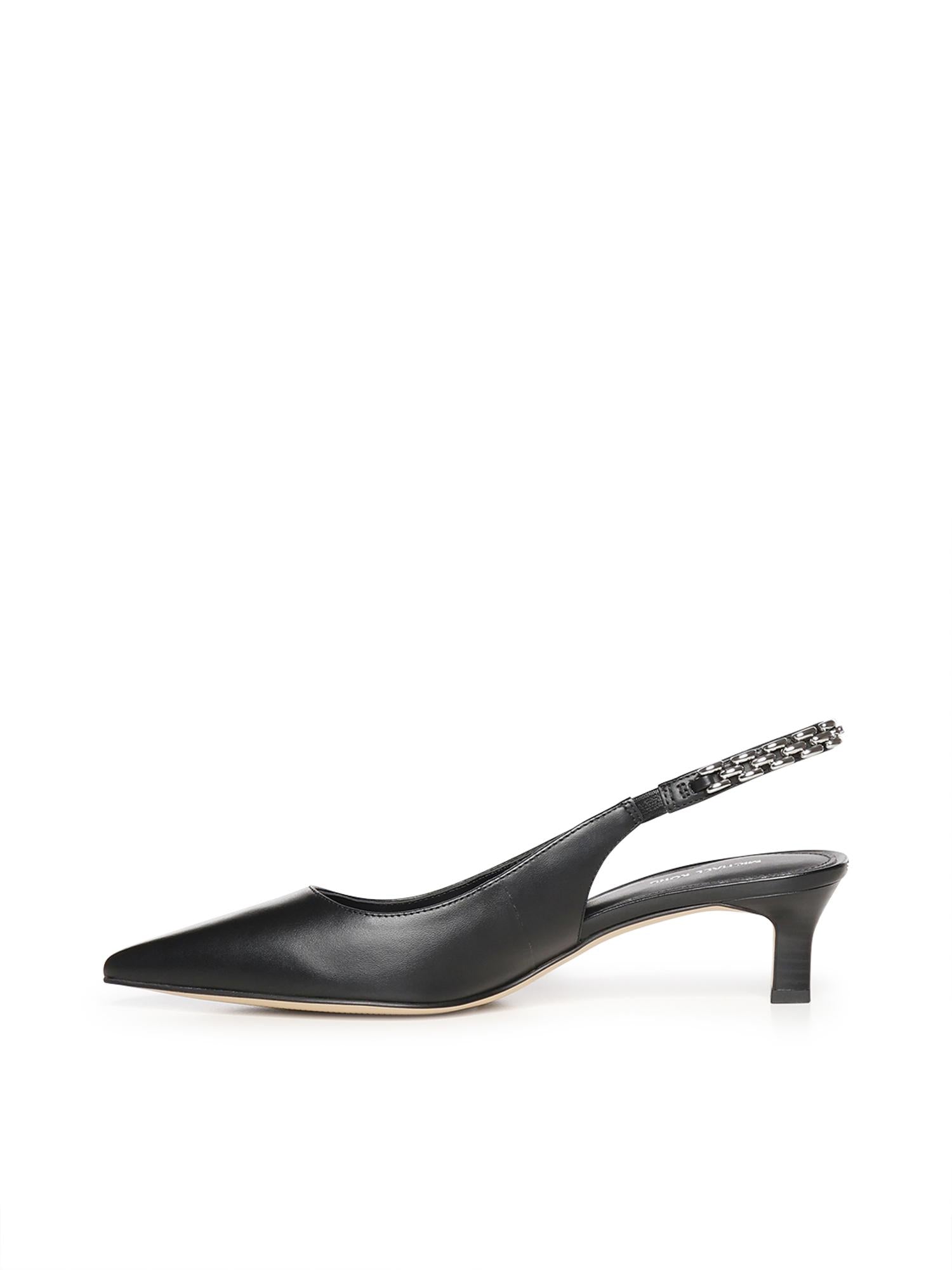 Décolleté Marcia slingback in pelle 40S6MCMP1L 001 MICHAEL MICHAEL KORS 