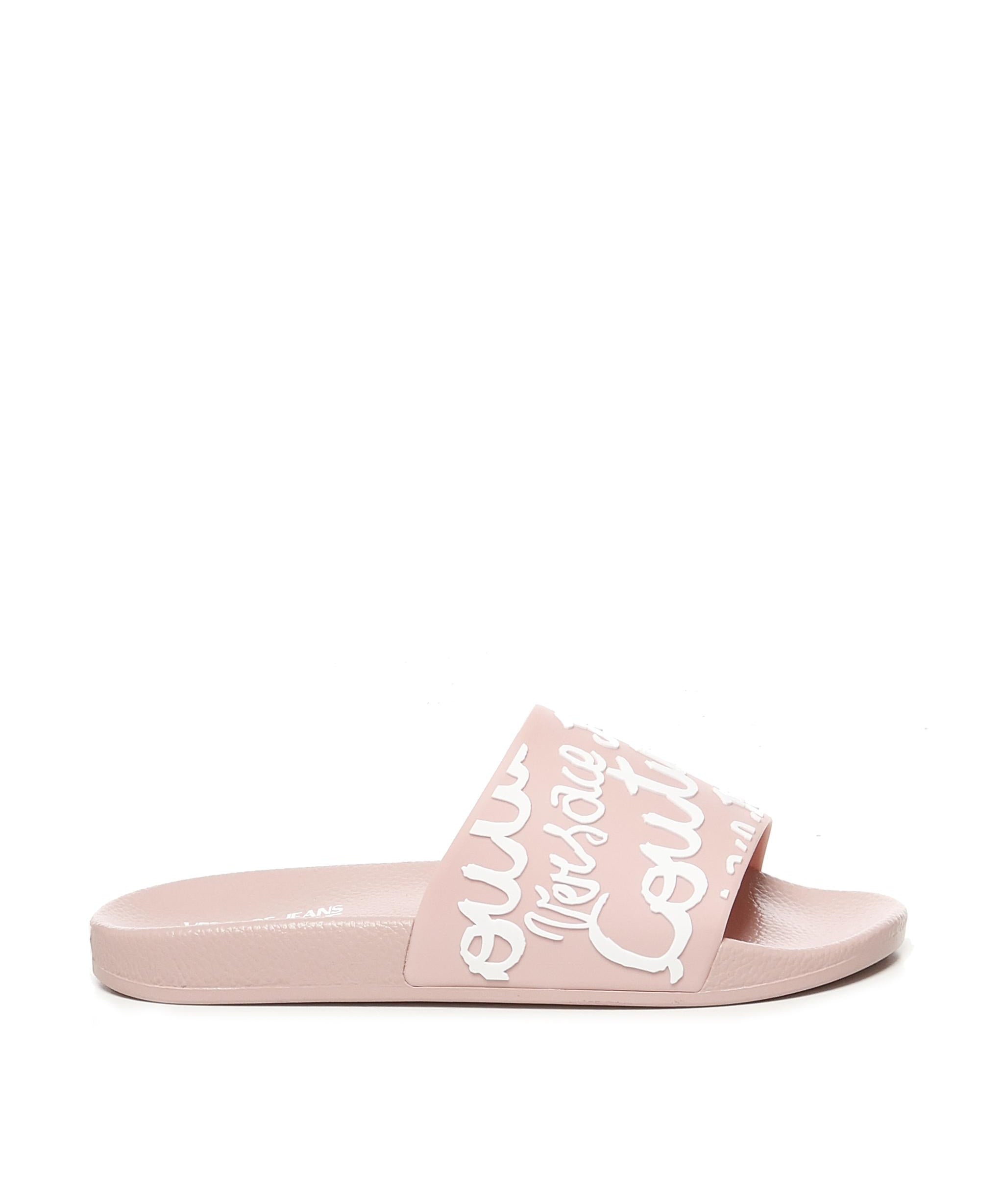 Slides Shelly con logo 78VA3SQ1 71352S13 VERSACE JEANS COUTURE 