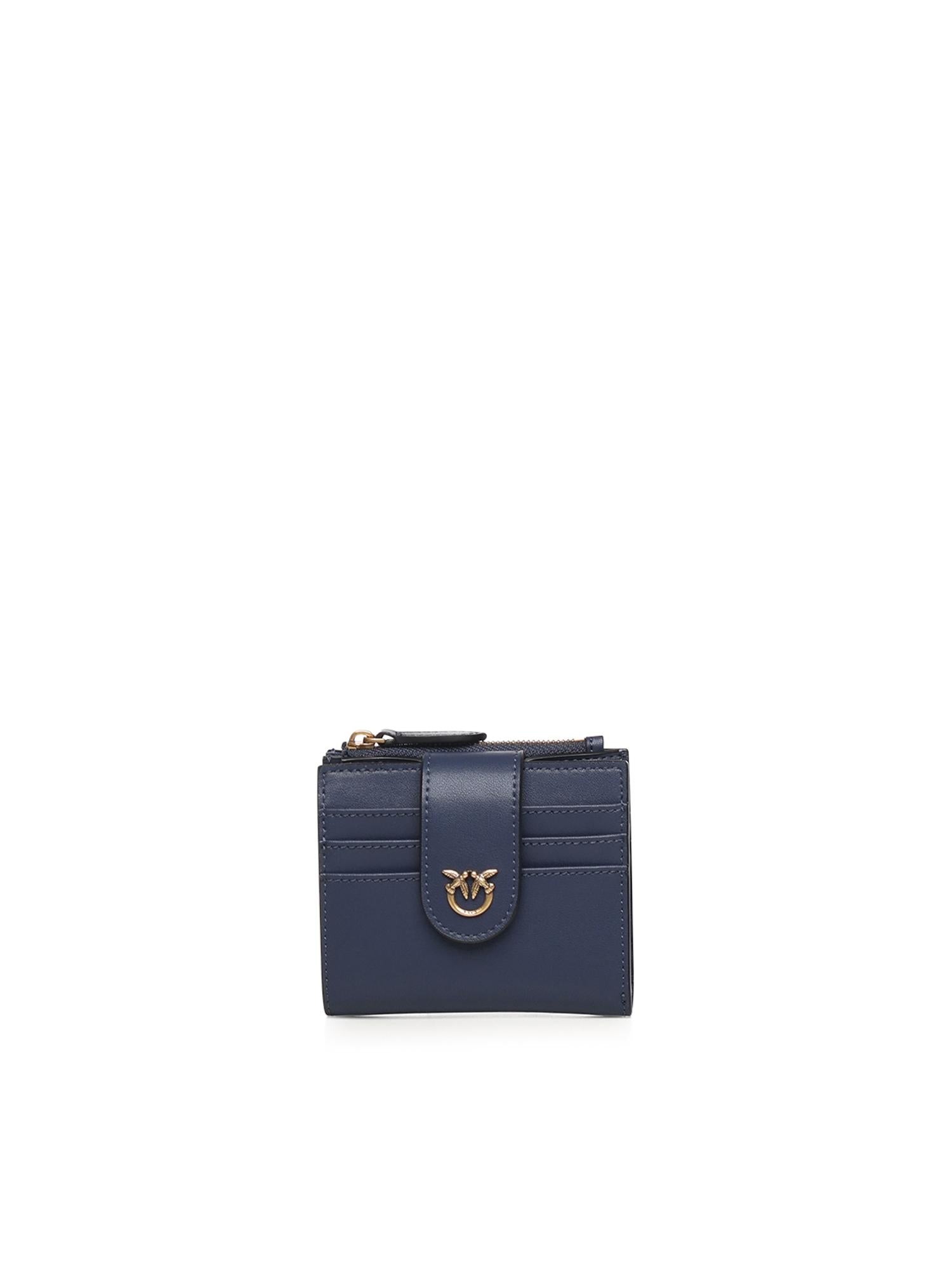 Portafoglio zip-around in nappa 103610 A0F1G08Q PINKO 