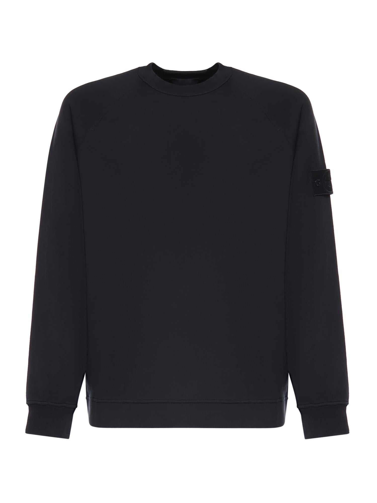 Felpa in cotone stretch con logo L1S156100064 S00F3V0020 STONE ISLAND 
