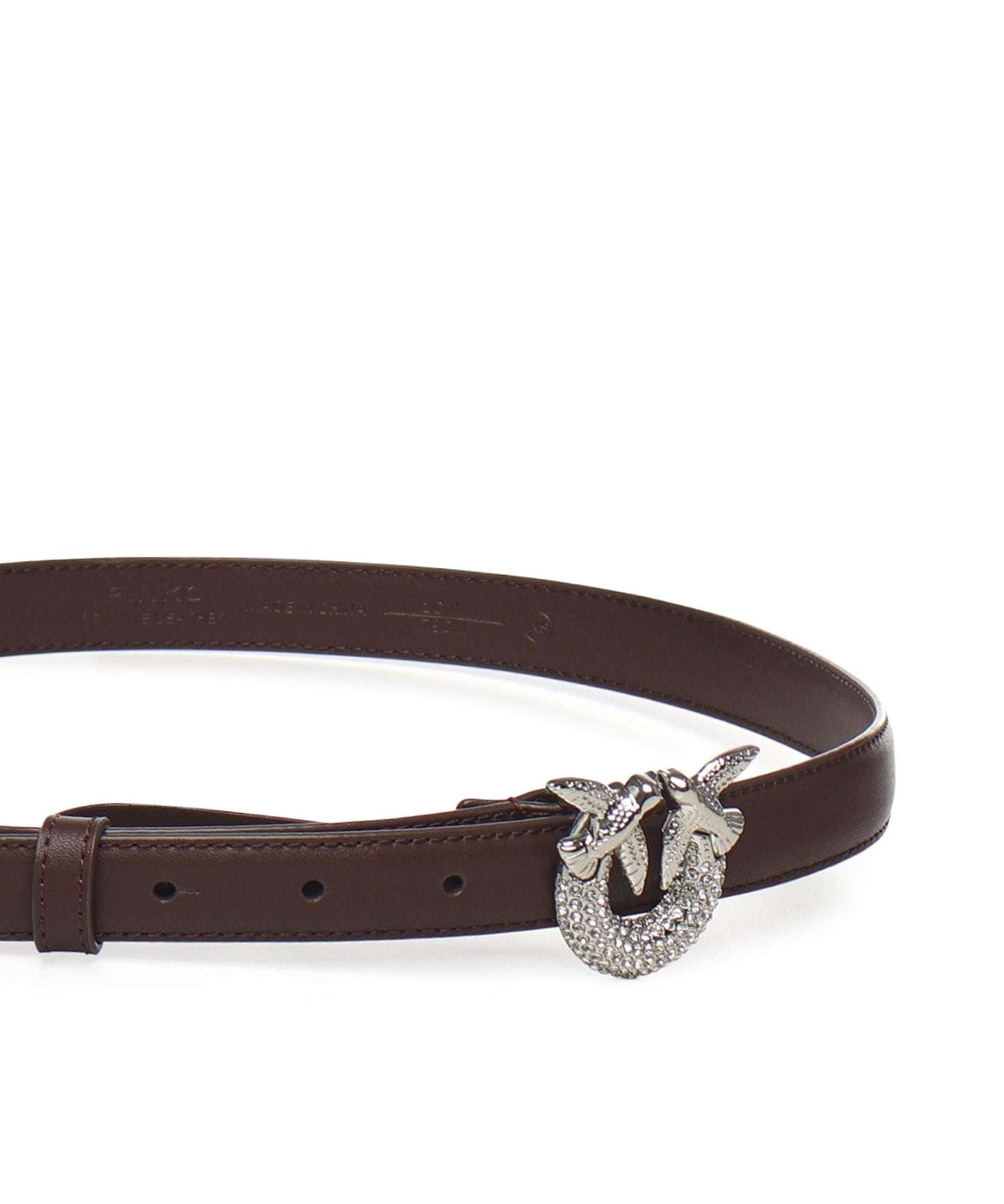 Cintura in pelle con logo 105876 A0F1LA7N PINKO 
