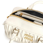 Borsa Arcadie in nappa matelassé 5BB142 AN88F0009 MIU MIU 