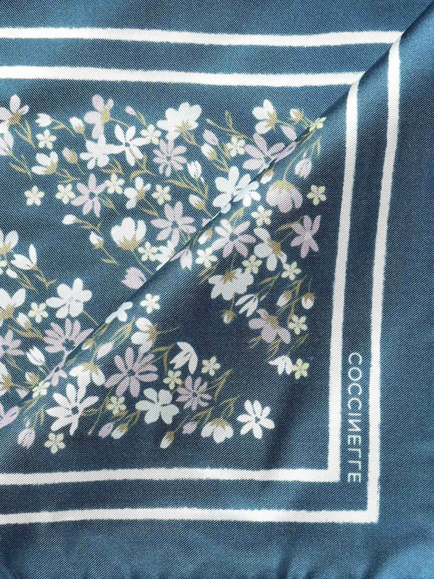 Foulard in seta con stampa E7UYE390101 M16 COCCINELLE 