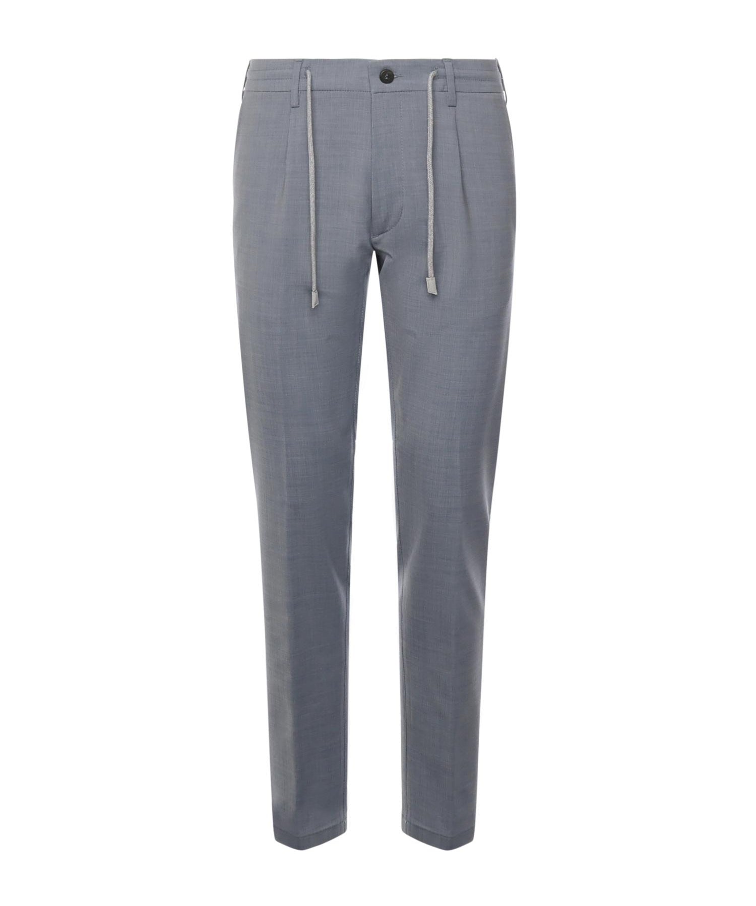 Pantaloni jogger in lana<BR/> L75PANB21TES0A053 08 ELEVENTY 