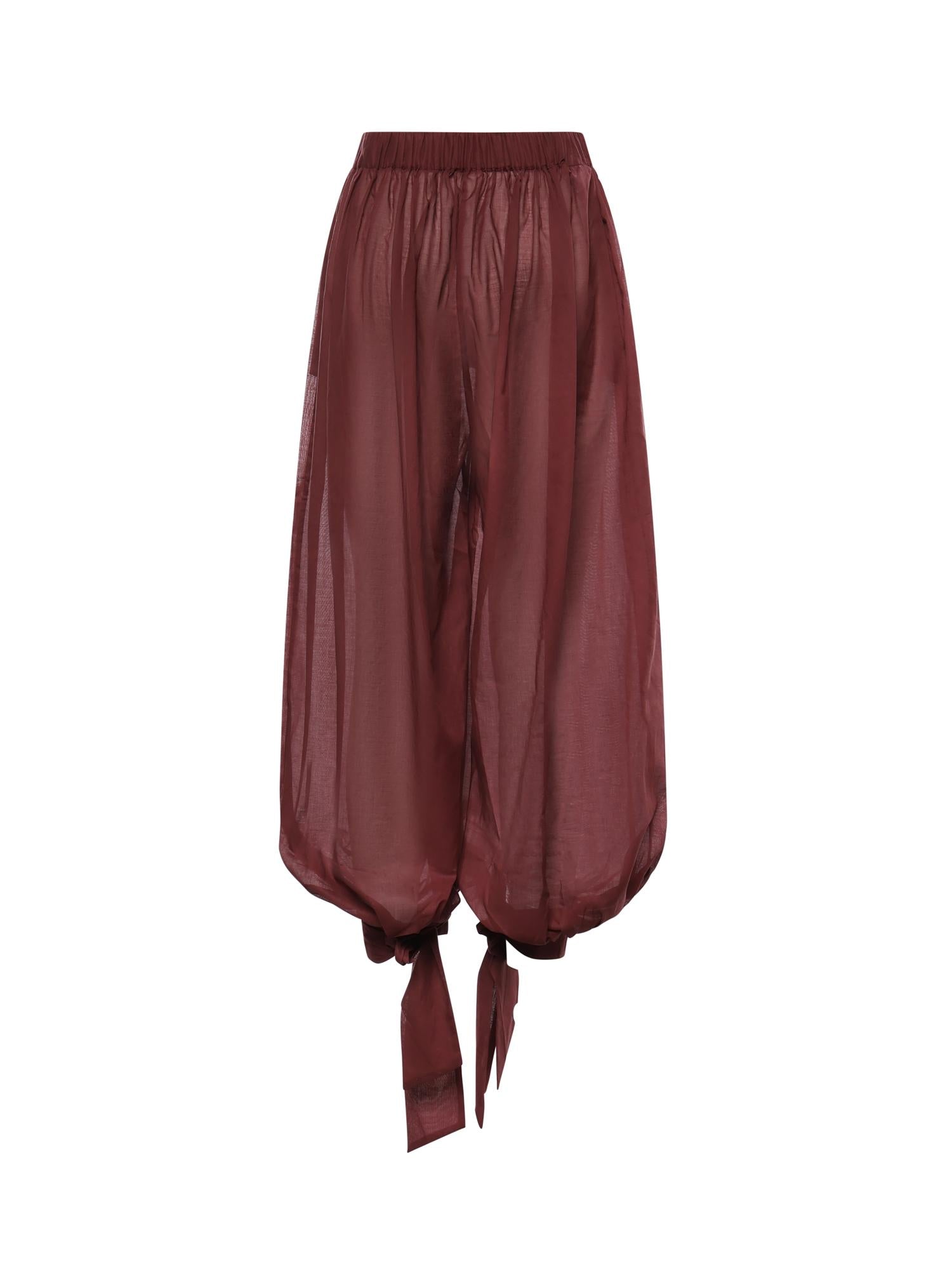 Pantaloni balloon Noor in cotone TM190455A TNC108383 THE ANDAMANE 