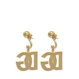 Orecchini con logo WEN6P1 W1111ZOO00 DOLCE & GABBANA 