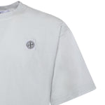T-shirt con patch Compass in jersey di cotone L1S152100030 S0115V0041 STONE ISLAND 