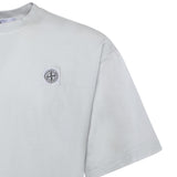 T-shirt con patch Compass in jersey di cotone L1S152100030 S0115V0041 STONE ISLAND 