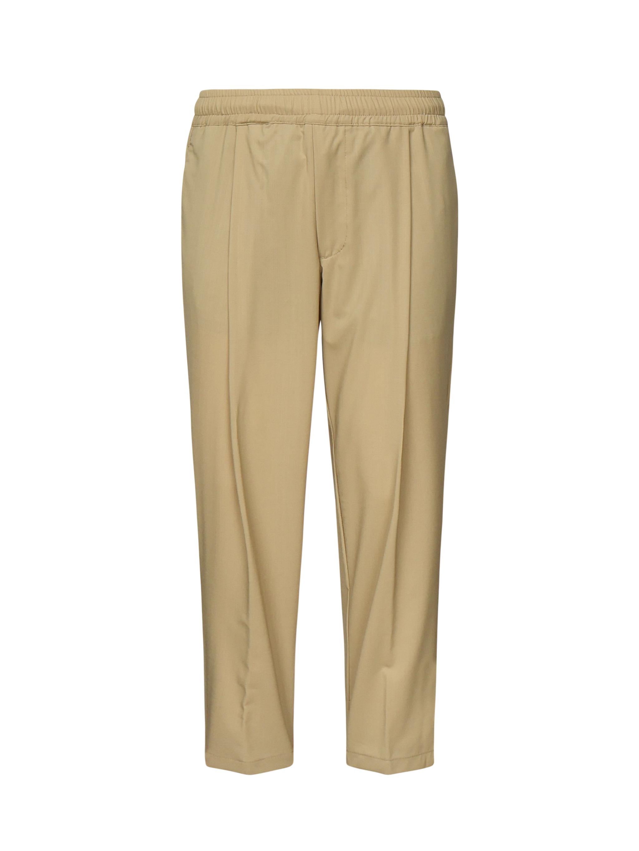 Pantaloni Fresh in fresco lana FRESH CAMEL GIULIANO GALIANO 