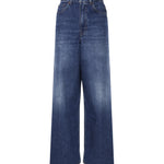 Jeans a gamba ampia in denim CHC24ADP02150 402 CHLOÉ 