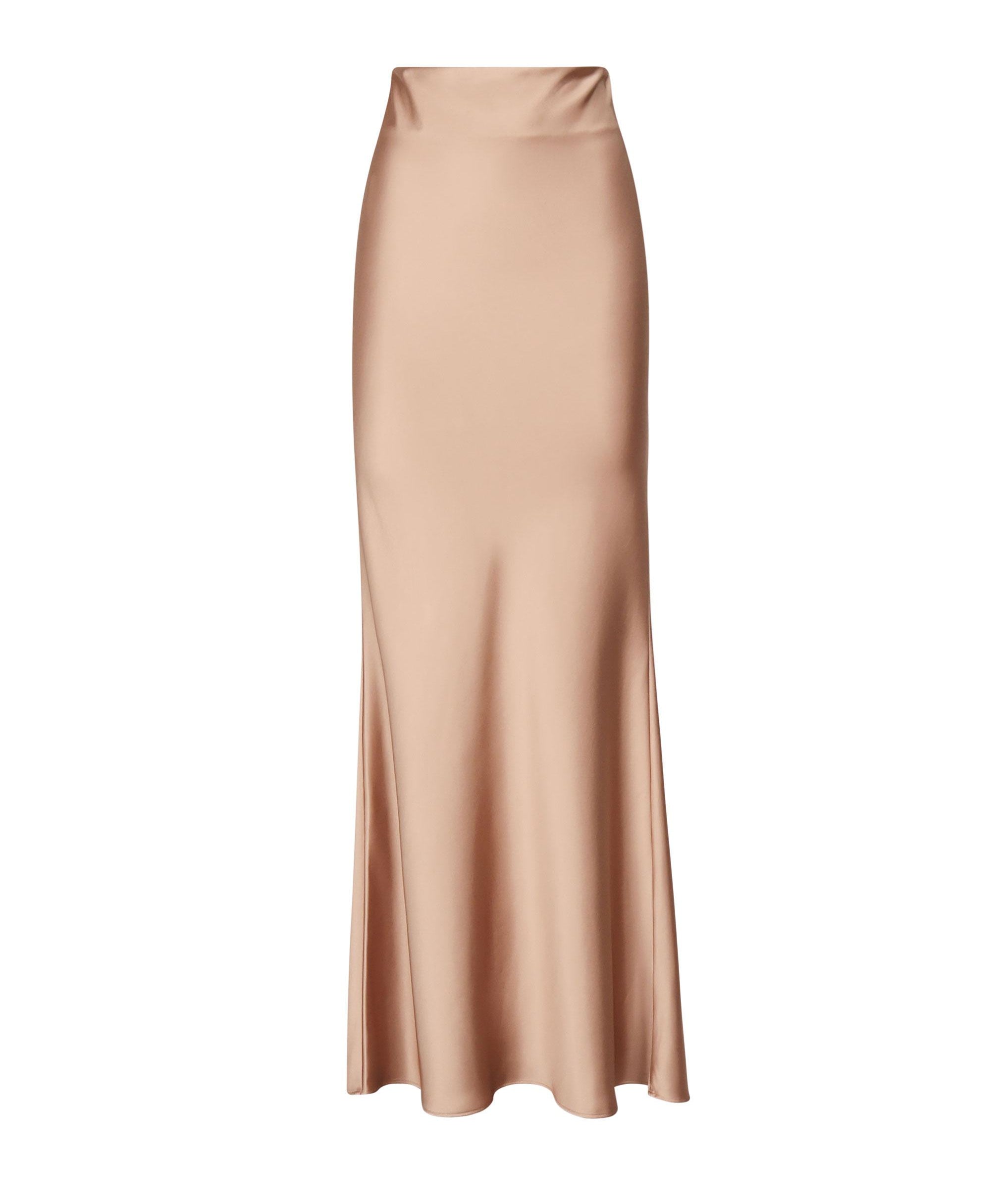 Gonna lunga in raso T170351A BLUSH THE ANDAMANE 