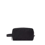 Beauty case small in Nylon FF Jacquard 7N0151 AVC6F1USQ FENDI 