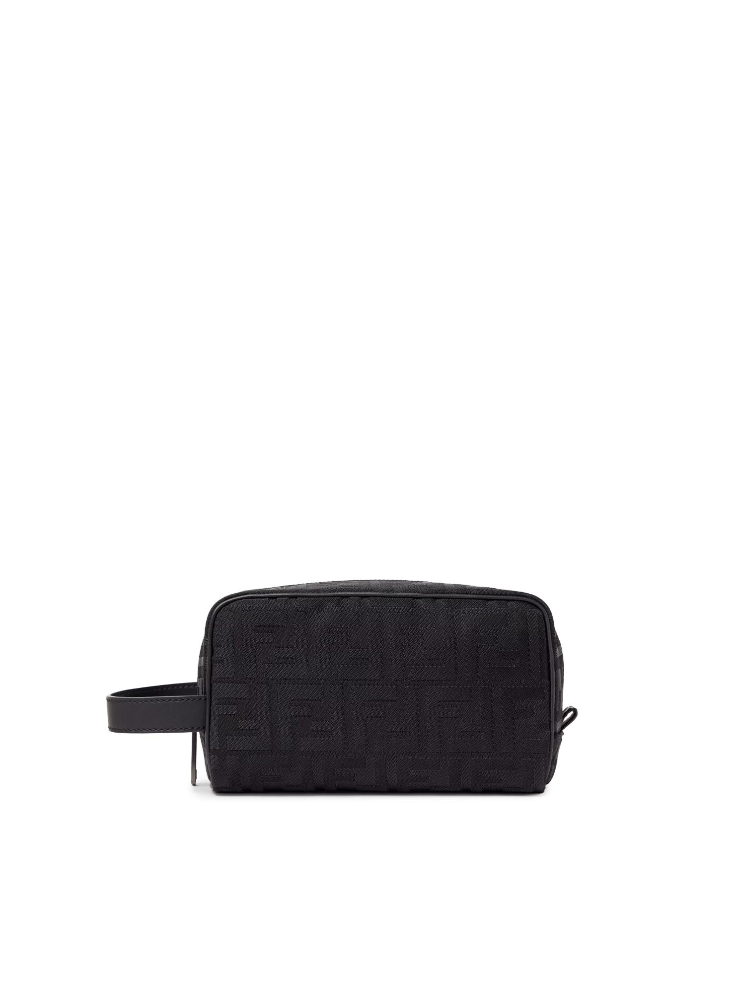 Beauty case small in Nylon FF Jacquard 7N0151 AVC6F1USQ FENDI 