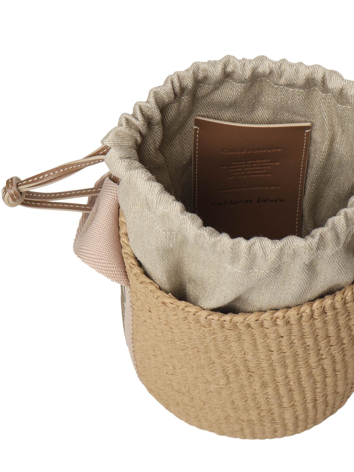 Borsa cesto piccola Woody CHC23AS381 L18 CHLOÉ 
