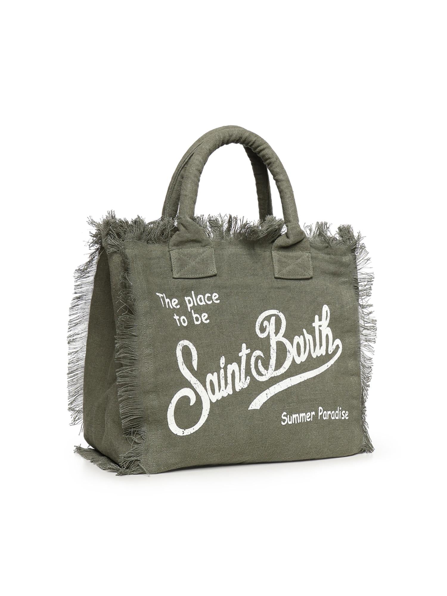 Borsa Vanity in lino VANI022 00144L MC2 SAINT BARTH 
