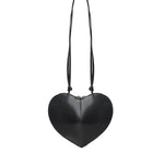 Borsa a tracolla Le Cœur in pelle e suede AA1P003CA577 999 ALAIA 