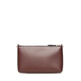 Pochette piatta in pelle con logo Love Birds 104277 A0F1R49Q PINKO 