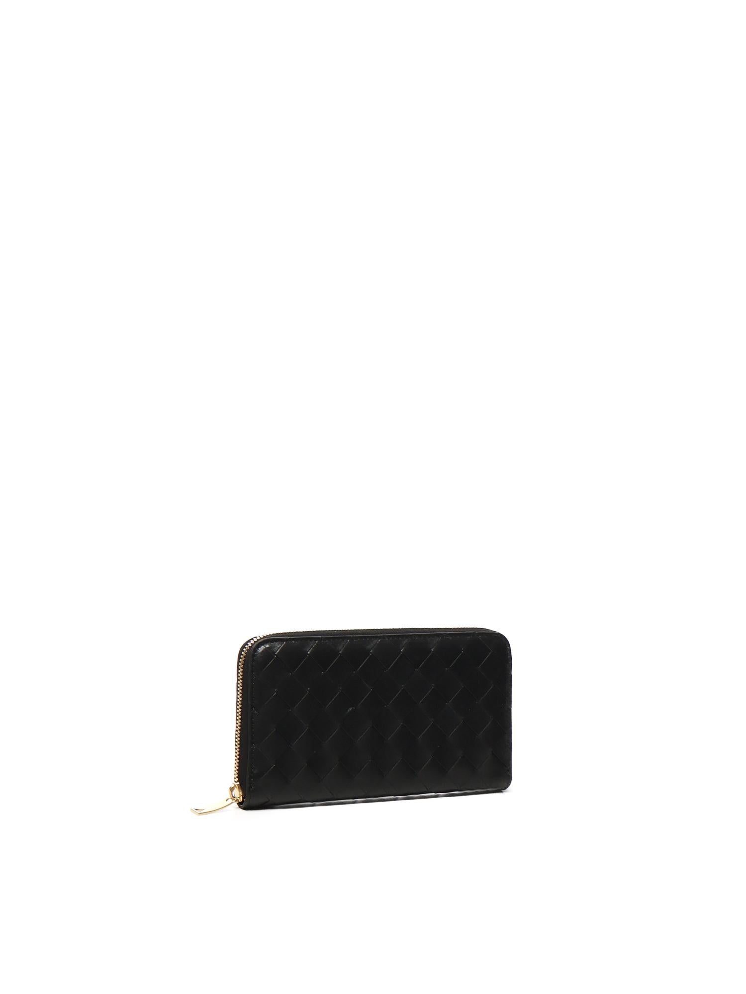 Portafoglio Intrecciato con zip 814674 VCPP28425 BOTTEGA VENETA 