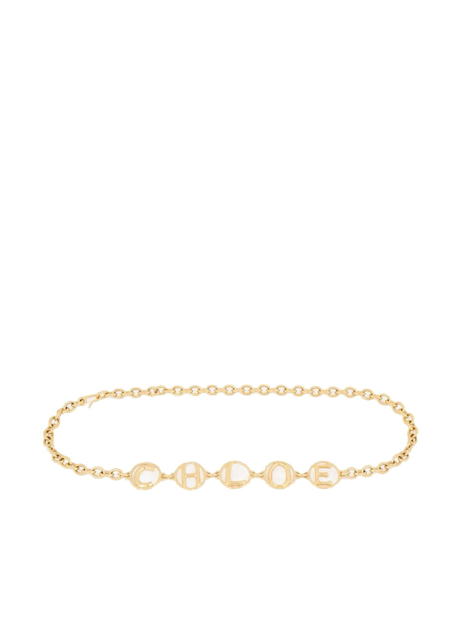 Cintura gioiello Chloé Script CH26SBJ01CB7 9DC CHLOÉ 