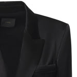 Blazer in satin lucido 105604 A2RAZ99 PINKO 