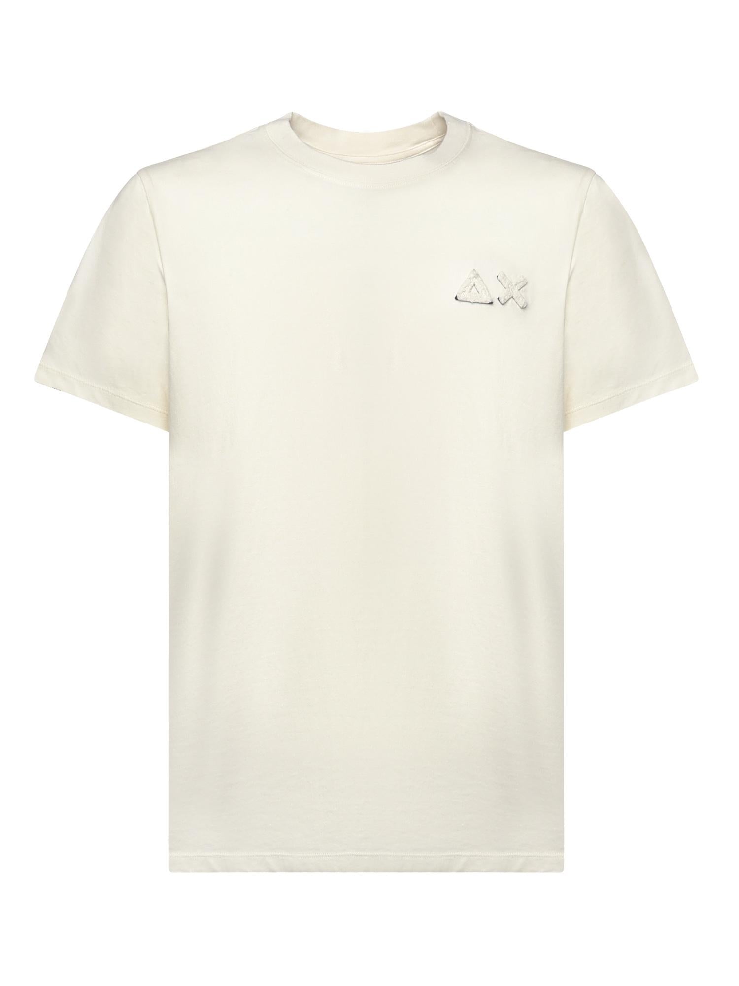 T-shirt in cotone vintage<BR/> T45125 31 SUN 68 