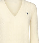 Maglia con scollo a V e logo 211971866 001 POLO RALPH LAUREN 