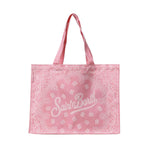 Borsa Essential in denim con stampa bandana EBAGN006 09194L MC2 SAINT BARTH 