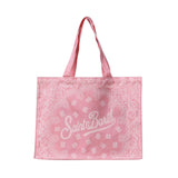 Borsa Essential in denim con stampa bandana EBAGN006 09194L MC2 SAINT BARTH 
