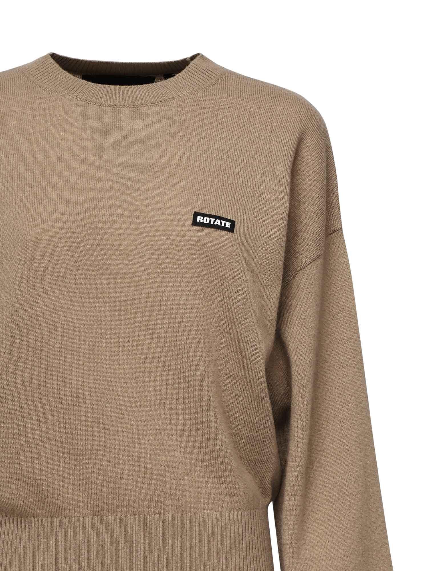Maglione con logo lettering 114752 2031 ROTATE 
