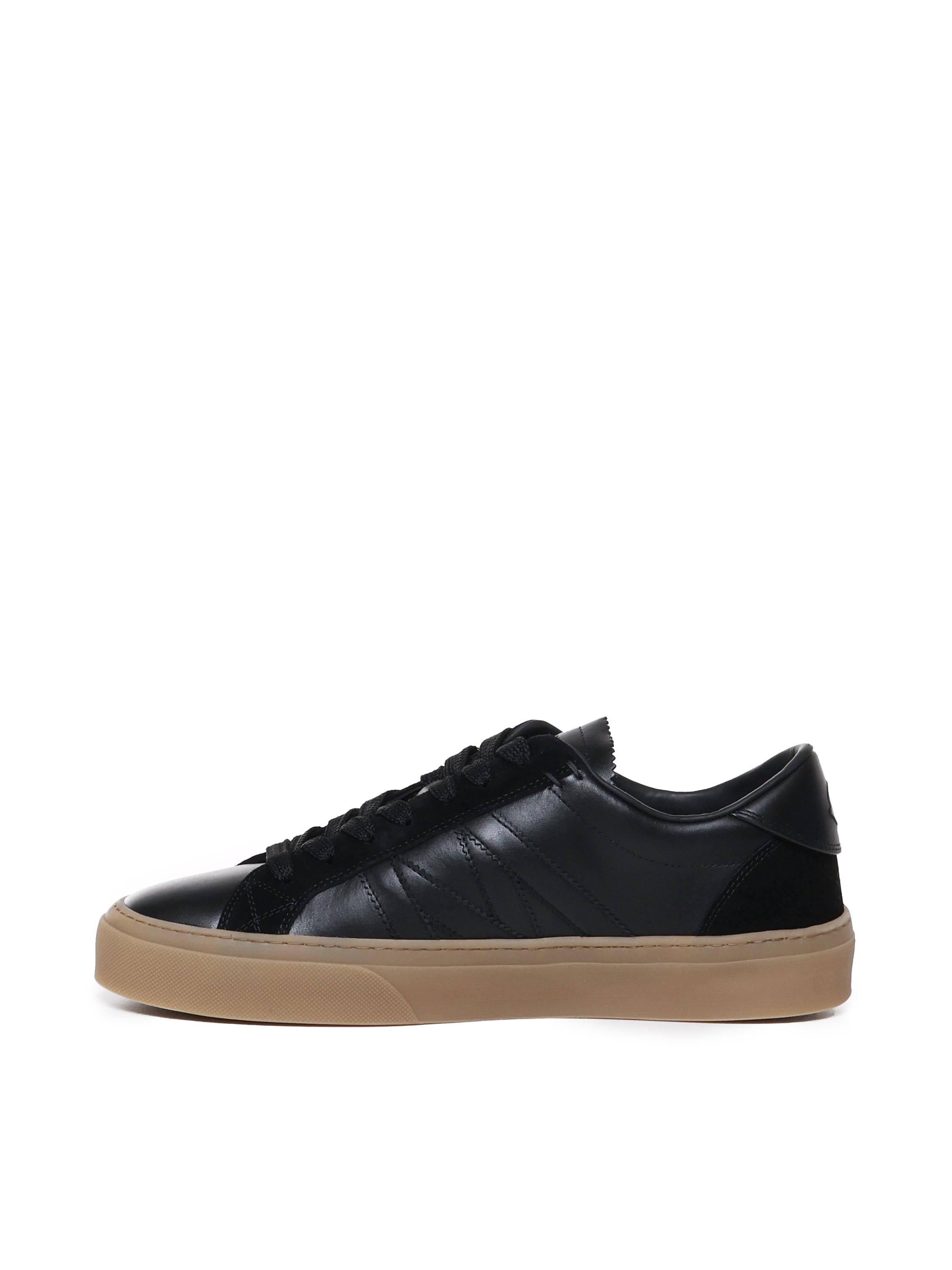 Sneakers Monaco in pelle J209A4M00060 M4498999 MONCLER 