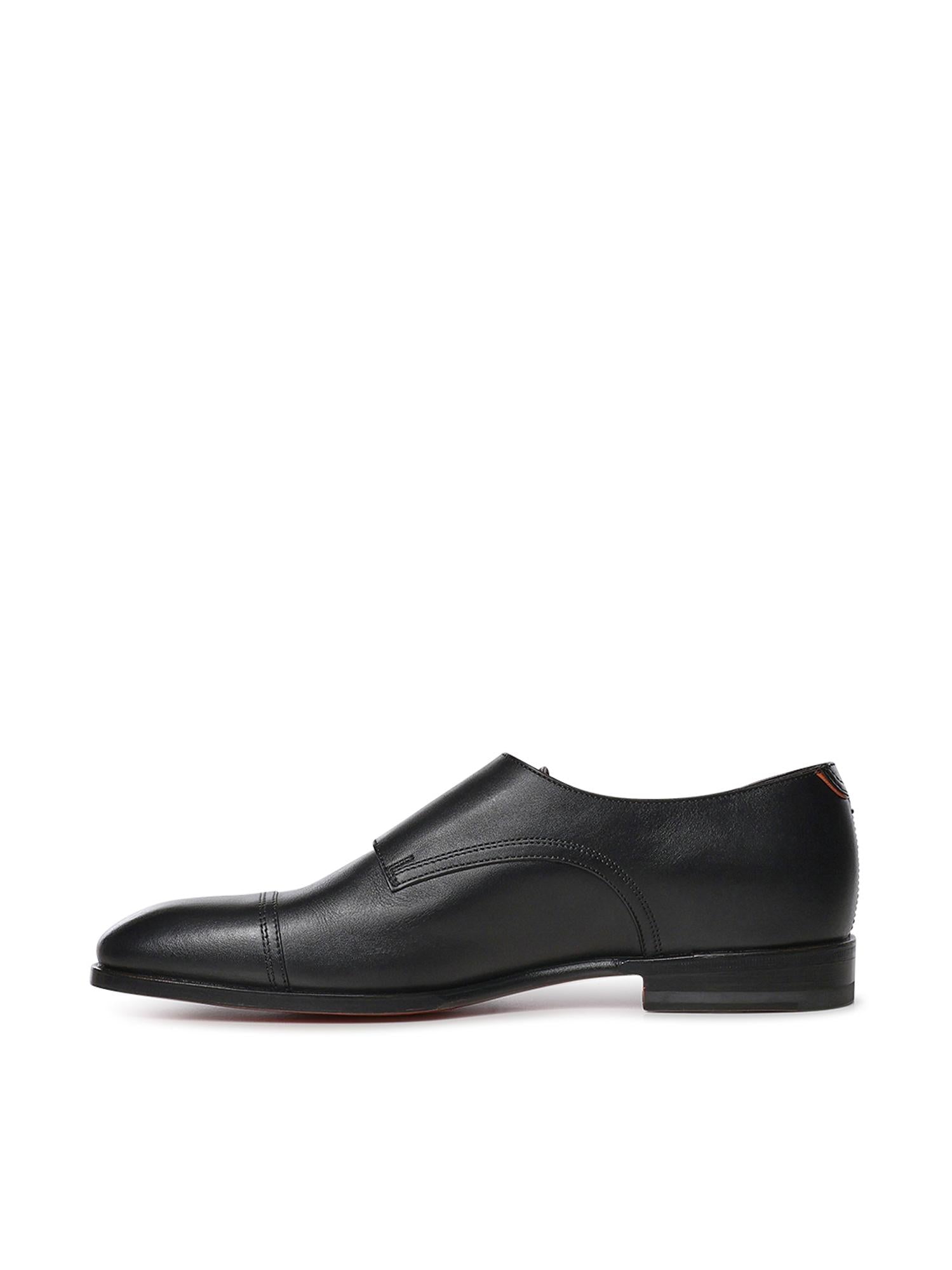 Doppia fibbia in pelle MCAD19027JC6B NTGN01 SANTONI 