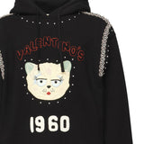 Felpa con cappuccio 'Le Chat De La Maison' 7V3MF28N B310NO VALENTINO GARAVANI 