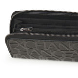 Portafoglio con logo allover 948451 CC79400020 ARMANI EXCHANGE 