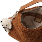 Borsa a spalla Isabella con charm 73BS9D001P ISABELLACUOIO V° 73 