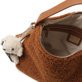 Borsa a spalla Isabella con charm 73BS9D001P ISABELLACUOIO V° 73 