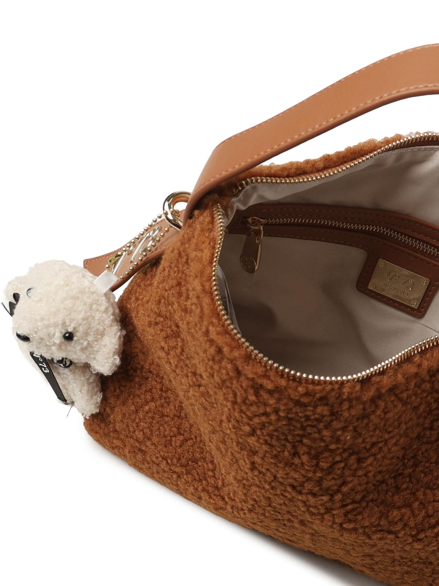 Borsa a spalla Isabella con charm 73BS9D001P ISABELLACUOIO V° 73 