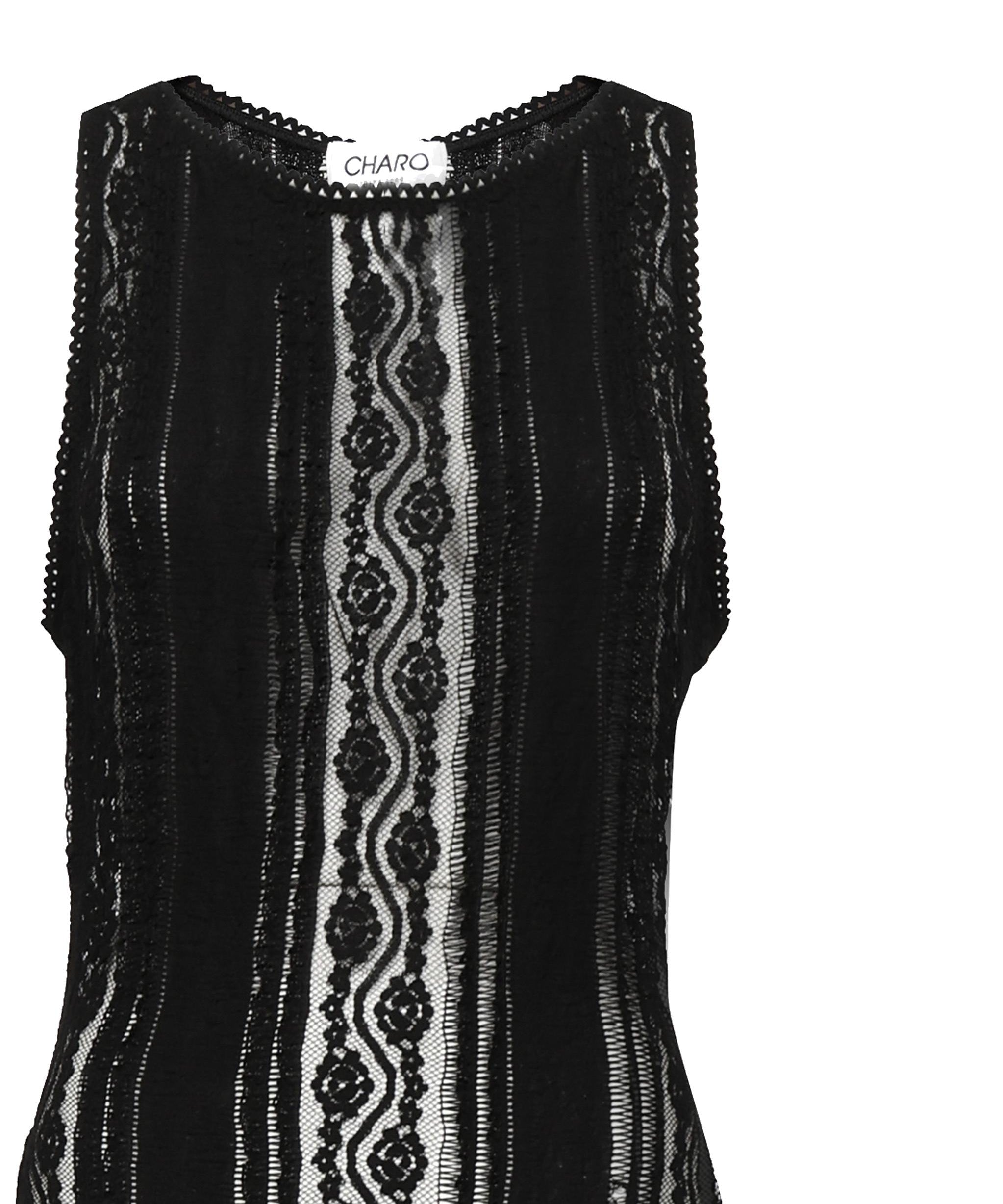 Vestito lungo Ila 255614 BLACK CHARO RUIZ 