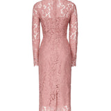 Abito longuette a tubino in pizzo F6M0DT HLM7LF0473 DOLCE & GABBANA 