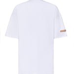 T-shirt The Boy Giudice Maledetto in cotone DFM54029TJ112JUDGE WHITE WHITE PDF CHANNEL 
